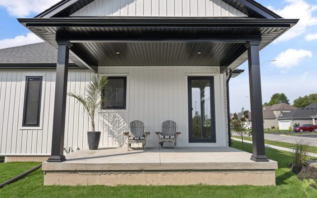 Lot 32 (4242 Village Creek Drive) - Covered Back Porch